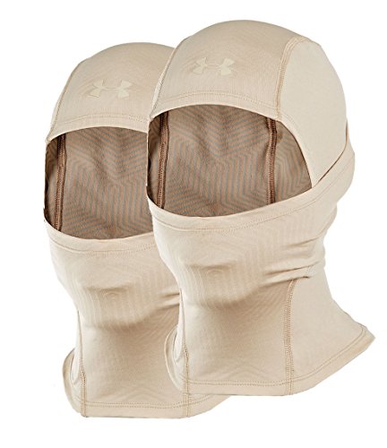 Under Armour Men's ColdGear Infrared Tactical Hood, Desert Sand, 2-Pack
