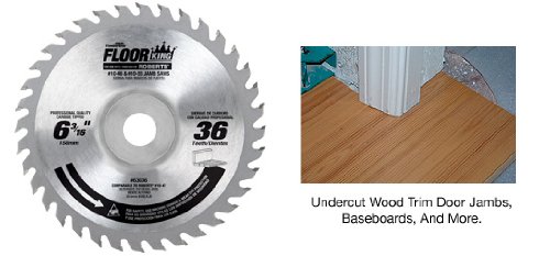 Floor King 63036 comparable to Roberts 10-47, 6-3/16 Dia x 36T x 20mm Bore for 10-46 & 10-55 Saws. A