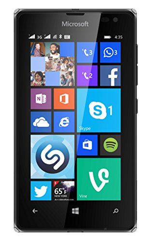 Microsoft Lumia 435 - Smartphone (Qualcomm Snapdragon 200, doble núcleo a 1.2 GHz, A-GPS/Glonass, WiFi, Micro USB, Bluetooth, Dual SIM,...