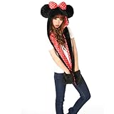 KTI-054 サザック 秋冬 ミニーフード付きマフラー