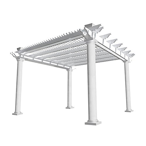 Algopix Similar Product 12 - Biscayne 12 ft x 12 ft White Double