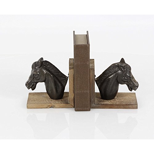 Algopix Similar Product 18 - Benzara BM118214 Horse Head Wooden