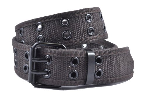 Double Hole Grommets Canvas Belt