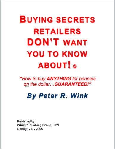 Buying Secrets of Retailers