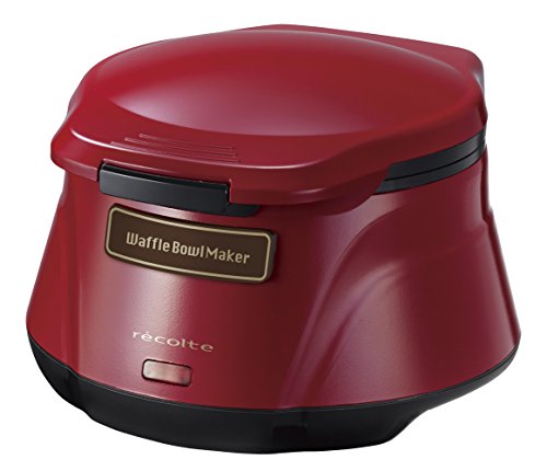 レコルト ワッフルボールメーカー [RWB-1] recolte Waffle Bowl Maker ワッフルメーカー
