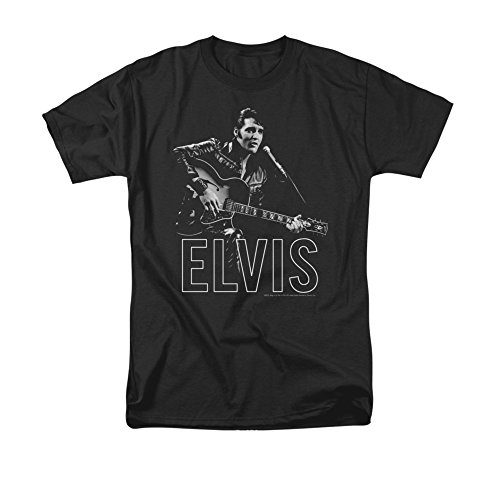 Guitar In Hand -- Elvis Presley Adult T-Shirt
