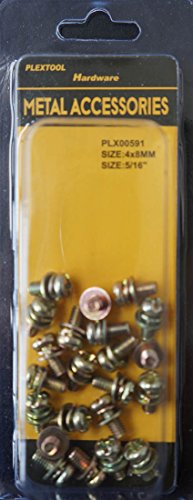 Algopix Similar Product 5 - Plextool Screw with Split LockFlat