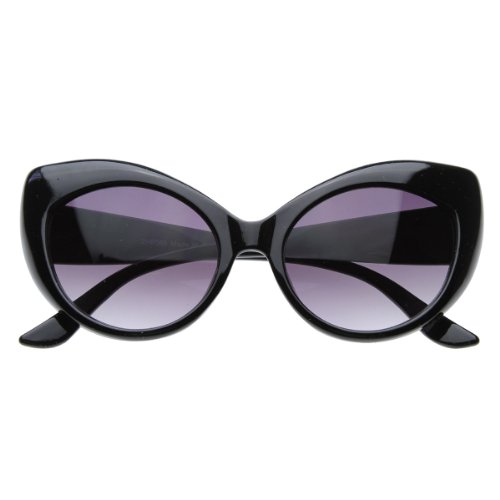 zeroUV - Oversized Vintage Inspired Super & Bold Retro Designer Cat Eye Sunglasses