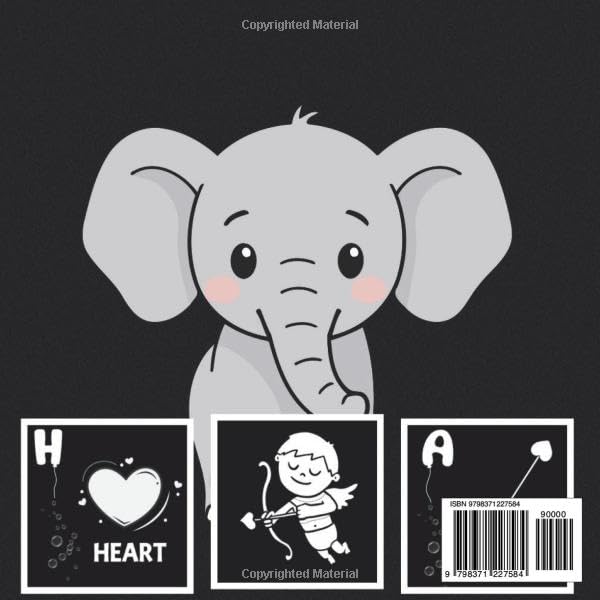 My First Valentine's Day High Contrast Baby Book For Newborns | 0-12 Months: Cute Simple Black & White Valentine Themed Images To Develop Babies ... Stimulation Book For Baby Boy, Girl From by GleeOfBaby Publishing