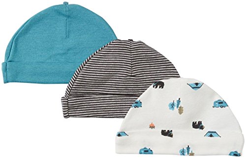 Carter's Baby Boys' 3 Pack Caps (Baby)