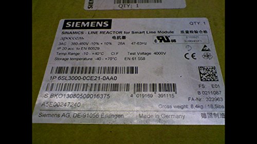 Algopix Similar Product 16 - Siemens 6Sl30000Ce210Aa0 Sinamics
