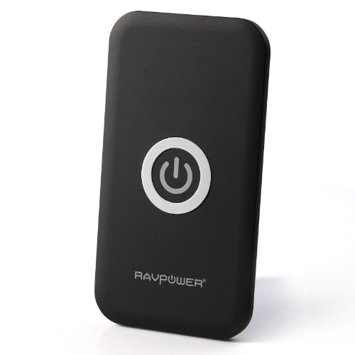 RAVPower　「Qi」規格ワイヤレスチャージャー　置くだけ充電　非接触充電　無線充電器　RP-WCN7（ブラック）　（Nexus5%2F7%2F4%3BSamsung+S4%2CS3%2CI510%3BLG+Optimus+LTE2%2CVS920%3BHTC+Rezound%2C+Incredible+2%2C+Incredible+4+LTE%3BMotorola+Droid+4%3B+Nokia+Lumia+920%3BFujitsu+docomoand+F-10D%2CF-09D%2CF-03D%2CF-03D+Girls