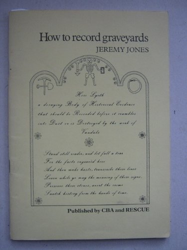 How to record graveyards by Jeremy Jones