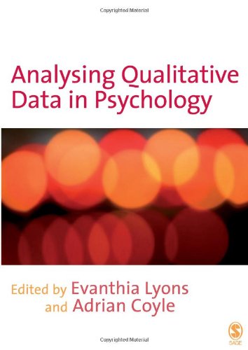 Analysing Qualitative Data in Psychology by Evanthia Lyons