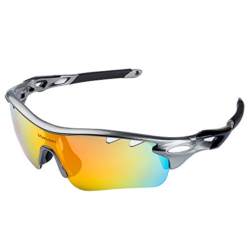 Algopix Similar Product 12 - Myenssn Polarized Sports Sunglasses