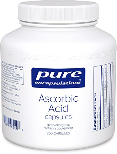 pure encapsulations - ascorbic acid capsules