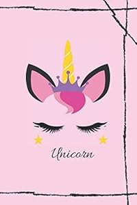 Unicorn journal: Cute lined journal/6X9 inches 120 pages,soft finish,glossy cover birthday gift