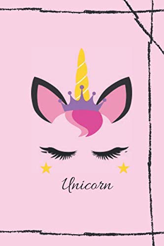 Unicorn journal: Cute lined journal/6X9 inches 120 pages,soft finish,glossy cover birthday gift by secret wish