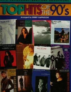 Top Hits of the '90s: Alto Sax/Baritone Sax by Alfred Music