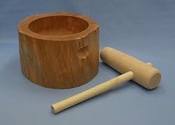 ナガノ ミニ臼・キネ 一升セット 2367