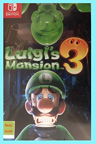 Nintendo switch Luigi's mansion 3 note book by cookie biscuit