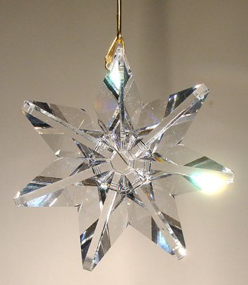 Clear Crystal Carousel Suncatcher with Austrian Crystal