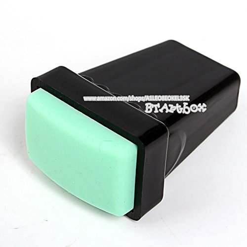 

BTArtbox HOT Plastic Scraper Nail Art Image Stamping Plate Double Ended Silicon Stamper Manicure Tool Kit Set