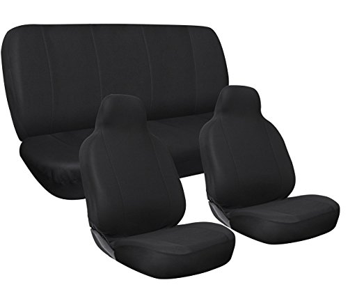 Algopix Similar Product 19 - OxGord Car Seat Cover Full Set Flat