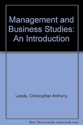Management and business studies