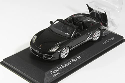 Minichamps 1/43 Scale Miniature Car Boxster Spyder 897 2010 Black