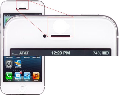 White Smart Phone Webcam Cover Static Cling Stickers 12 Pack