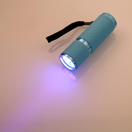 Mokao Mini Aluminum UV Ultra 9 LED Flashlight - Image 4