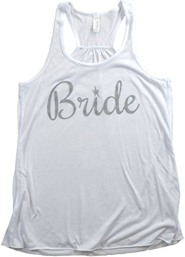 Bride | Flowy, Silky, Fashionable Racerback Women's Bridal Tank Top