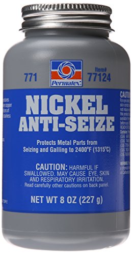 Permatex Nickel Anti-Seize Lubricant - 16 Oz Bottle, High Temp Protection Up To 2400°F