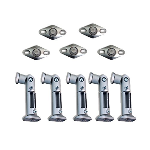 Algopix Similar Product 9 - Seismic Audio 5 Silver Home Mounts New