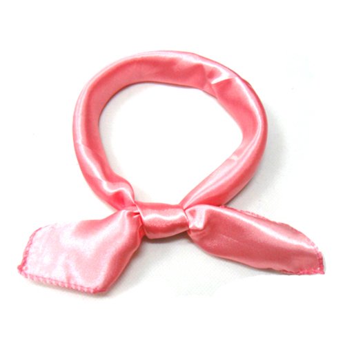 TopTie Solid Color Small Silky Neckerchief, 19