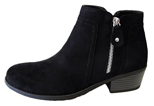 Refresh Women's Tildon-06 Suede Low Heel Ankle Bootie