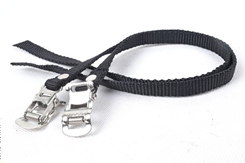 1 Pair Toe Strap Pedal Straps for Spinning Exercise Bike Bicycle Fitness