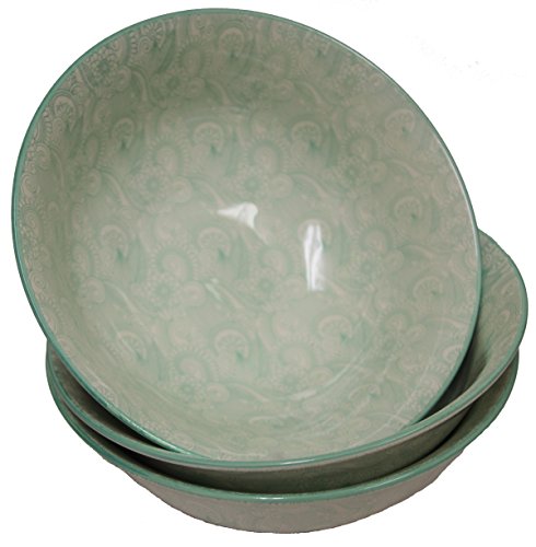 Algopix Similar Product 16 - 3 Piece 8 Fine Porcelain Serving Bowl