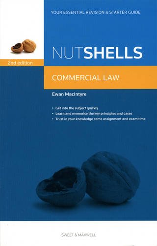 Nutshell Commercial Law by Ewan Macintyre