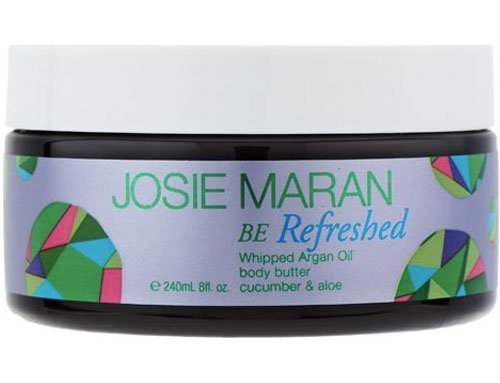 Josie Maran - Be Refreshed - Whipped Argan Oil Ultra-Hydrating Body Butter (Cucumber & Aloe) 8 oz