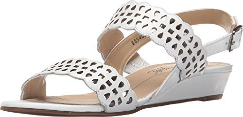 walking cradles white sandals