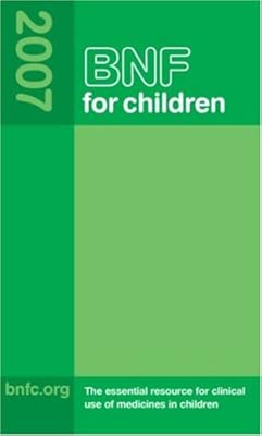 British National Formulary for Children 2007