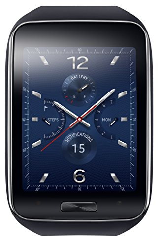 genuine samsung sm-r750 galaxy gear s curved amoled smart watch