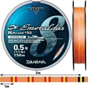 

DAIWA UVF EMERALDAS 8Braid+Si 11lb 150m
