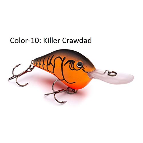 Algopix Similar Product 17 - Vexan PB8 Bass Crankbait Fishing Lure