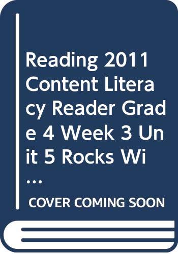 READING 2011 CONTENT LITERACY READER GRADE 4 WEEK 3 UNIT 5 ROCKS WIND AND WATER by Scott Foresman