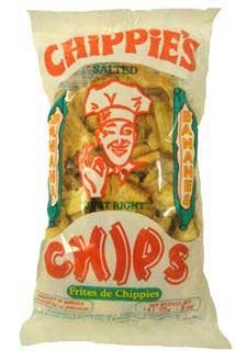 CHiPPiE'S Banana Chips (5 ozs.)-6 Pack Not Sweetened but Salted 'Just Right'