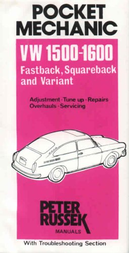 Volkswagen 1500-1600: repair guide (His Glovebox series, 30) by Peter Russek