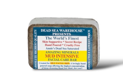 

Dead Sea Amazing Minerals Mud Intensive Facial Care Bar - THE BIG BAR - 5.2 oz